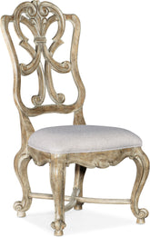 Hooker Furniture Casual Dining Castella Wood Back Side Chair - 2 per carton/price ea